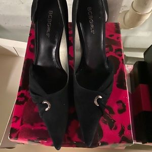 Black Suede Heels